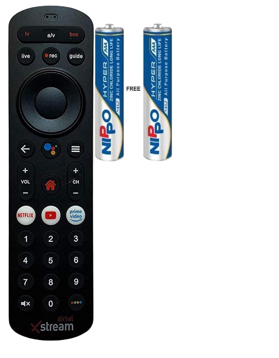 Airtel Xstream Remote Original Compatible